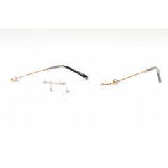 Charriol Men's Eyeglasses - Rimless Shiny Argent/Gold Titanium Frame | PC75098 C02