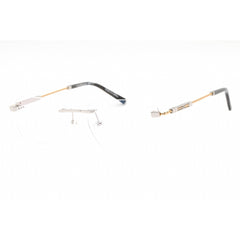 Charriol Men's Eyeglasses - Rimless Shiny Argent/Gold Titanium Frame | PC75104 C02