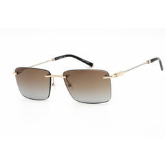 Charriol Men's Eyeglasses - Rimless Shiny Gold and Silver Metal Frame | PC81007 C01
