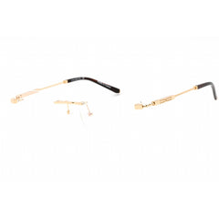 Charriol Men's Eyeglasses - Rimless Shiny Gold Rectangular Titanium | PC75104 C01