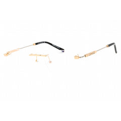 Charriol Men's Eyeglasses - Rimless Shiny Gold/Silver Titanium Frame | PC75103 C03