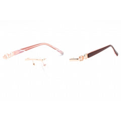 Charriol Men's Eyeglasses - Rimless Shiny Pink Gold/Silver Metal Frame | PC71057 C03