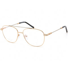 Charriol Men's Eyeglasses - Shiny Gold/Silver/Black Oval Shaped Frame | PC75077 C01