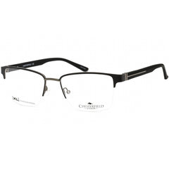 Chesterfield Men's Eyeglasses - Black and Ruthenium Square Frame | CH 87XL 0RZZ 00