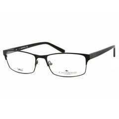 Chesterfield Men's Eyeglasses - Black Full Rim Metal Frame Clear Lens | 46 XL 0JVW 00