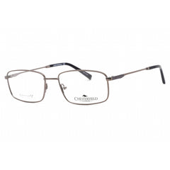 Chesterfield Men's Eyeglasses - Full Rim Silver Plastic Rectangular | CH 892 0YB7 00