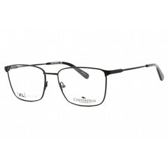 Chesterfield Men's Eyeglasses - Matte Black Metal Rectangular Frame | CH 95XL 0003 00