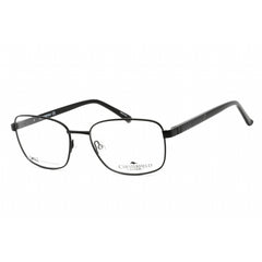 Chesterfield Men's Eyeglasses - Matte Black Stainless Steel Square | CH 91XL 0003 00