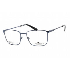 Chesterfield Men's Eyeglasses - Matte Blue Metal Square Shape Frame | CH 95XL 0FLL 00