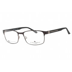 Chesterfield Men's Eyeglasses - Matte Grey Metal Rectangular Shape | CH 88XL 0RIW 00