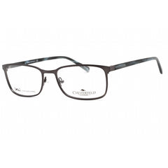 Chesterfield Men's Eyeglasses - Matte Grey Rectangular Shape Frame | CH 71XL 0RIW 00