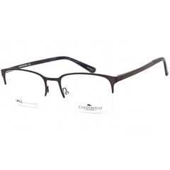 Chesterfield Men's Eyeglasses - Matte Grey Square Shaped Metal Frame | CH 86XL 0FRE 00