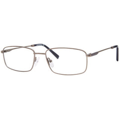 Chesterfield Men's Eyeglasses - Silver Metal Rectangular Frame Demo Lens | CH 892 0YB7