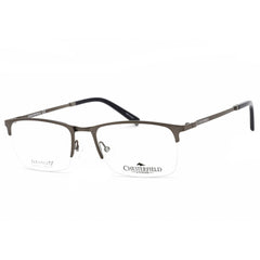 Chesterfield Women's Eyeglasses - Silver Half Rim Metal Frame, 55 mm | CH 893 0YB7 00