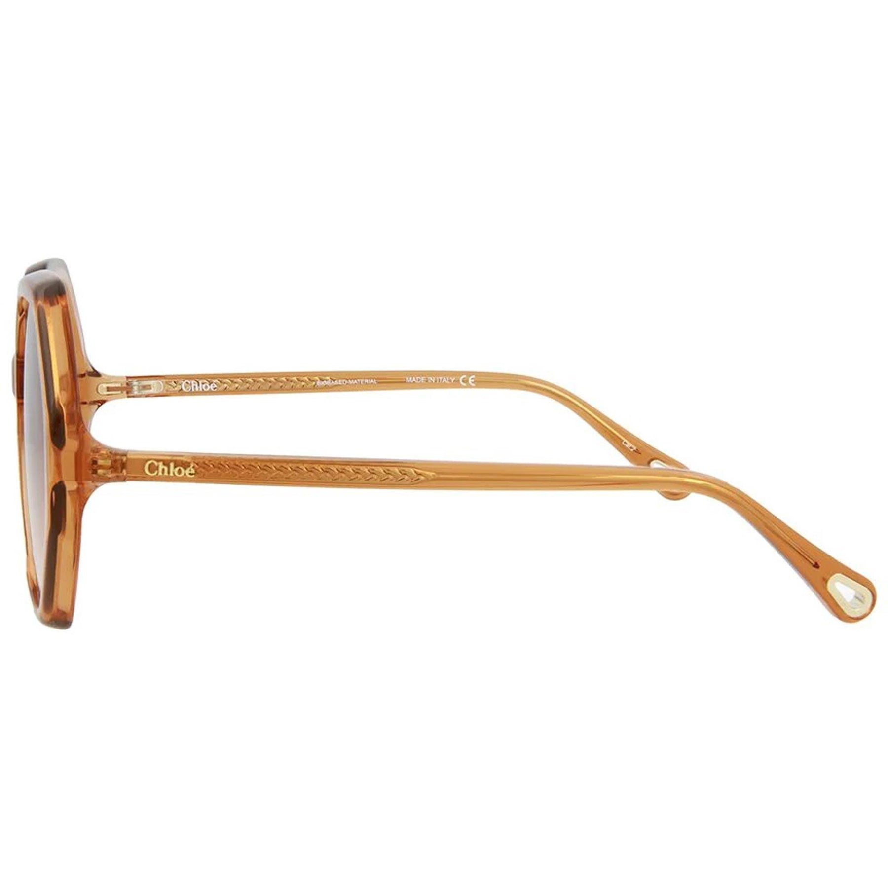 CHLOE 58mm Round Women\'s Sunglasses in Burnt Orange Amazon.com: Chloé Round/Oval Sunglasses Gold Gold Orange  main image 2