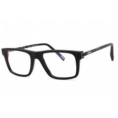 Chopard Men's Eyeglasses - Full Rim Matte Black Rectangular Shape Frame | VCH313 0703