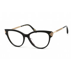 Chopard Women's Eyeglasses - Clear Demo Lens Black/Gold Plastic Frame | VCH332S 0700