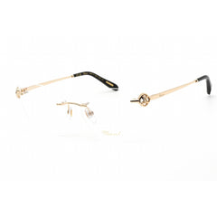 Chopard Women's Eyeglasses - Clear Demo Lens Shiny Rose Gold/Black | VCHF87S 300K