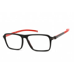 Chopard Women's Eyeglasses - Shiny Black Acetate Rectangular Frame | VCH310G 0703