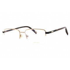 Chopard Women's Eyeglasses - Shiny Grey Gold Metal Rectangular Frame | VCHF55 08FF