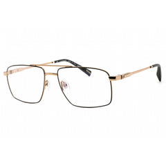 Chopard Women's Eyeglasses - Shiny Grey Gold Metal Rectangular Frame | VCHF56 08FW