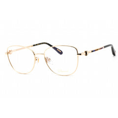 Chopard Women's Eyeglasses - Shiny Rose Gold Metal Rectangular Frame | VCHF17S 0300