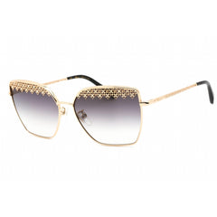 Chopard Women's Sunglasses - Full Rim Shiny Rose Gold Metal Cat Eye | SCHF76S 0300