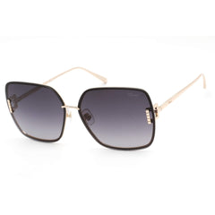 Chopard Women's Sunglasses - Shiny Total Rose Gold/Black Butterfly Shape SCHF72M 0300