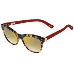 Chopard Women's Sunglasses - Tortoise Frame Gold Lens | SCH214S-777G-53-18-140