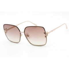 Chopard Women's Sunglasses - Total Shiny Rose Gold Butterfly Shaped Frame SCHF72M 300X