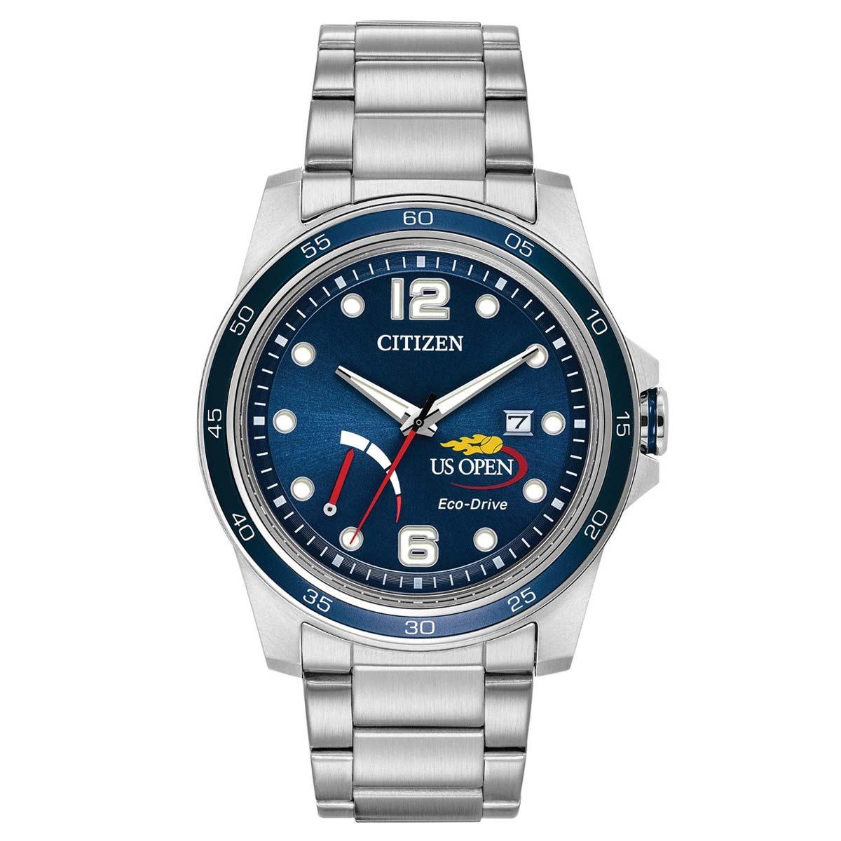 Citizen AW7036 51L Men s PRT U.S. Open 25th Anniversary Commemorative Edition Navy Blue Dial Watch