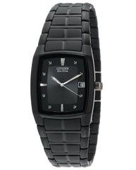 Citizen BM6555-54E Men's Black Ion Plated Eco-Drive Watch
