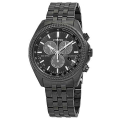 Citizen Men's Chronograph Watch - Brycen Grey & Black Dial | BL5567-57E