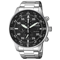 Citizen Men's Chronograph Watch - Eco-Drive Stainless Steel Bracelet | CA0690-88E