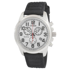 Citizen Men's Eco Drive Watch - Military Black Nylon Strap | AT0200-13A