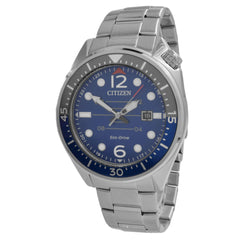 Citizen Men's Watch - Eco-Drive Power Reserve Blue Dial Steel Bracelet | AW1716-83L