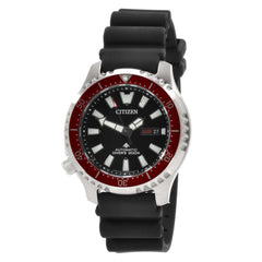 Citizen Men's Watch - Promaster Automatic Date Display Black Dial Strap | NY0156-04E