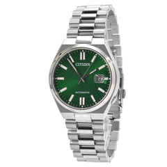 Citizen Men's Watch - Tsuyosa Date Display Green Dial Steel Bracelet | NJ0150-56X