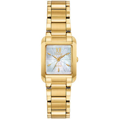 Citizen Women's Eco Drive Watch - Bianca MOP Dial Yellow Gold Bracelet | EW5552-53D