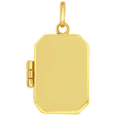 Women's Locket - 14K Yellow Gold Rectangle | 14J-201