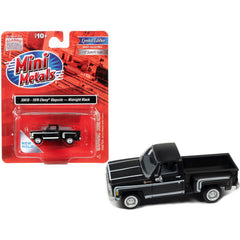 Classic Metal Works Model Pickup Truck - 1976 Chevrolet Stepside Midnight Black