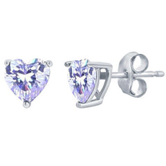 Classic Women's Earrings - SS Light Amethyst 