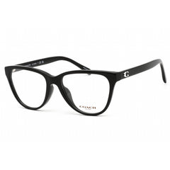 Coach Women's Eyeglasses - Clear Demo Lens Black Plastic Cat Eye Frame | 0HC6202U 5002