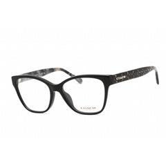Coach Women's Eyeglasses - Full Rim Cat Eye Shape Black Plastic Frame | 0HC6207U 5002