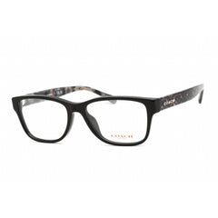 Coach Women's Eyeglasses - Full Rim Rectangular Black Plastic Frame | 0HC6208U 5002