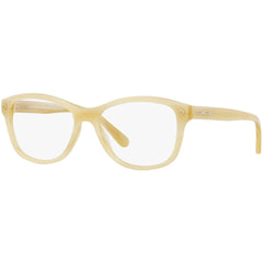 Coach Women's Eyeglasses - Ivory Horn Plastic Square Frame, 54 mm | COACH 0HC6095 5423