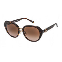 Coach Women's Sunglasses - Adjustable Nose Pads Dark Havana Oval Frame 0HC8331 512013