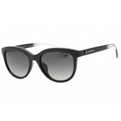 Coach Women's Sunglasses - Black Cat Eye Frame Grey Gradient Lens | 0HC8285U 5002T3