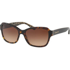Coach Women's Sunglasses - Dark Tortoise Plastic Full Rim | COACH 0HC8232F 55071356
