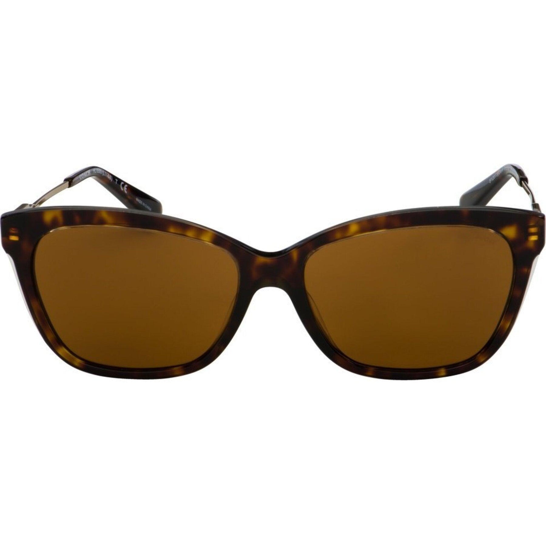 Coach Sunglasses HC 8305 Dark Tortoise Coach CBY85 L (56 - 17) with Grey lenses and Black frame  main image 2